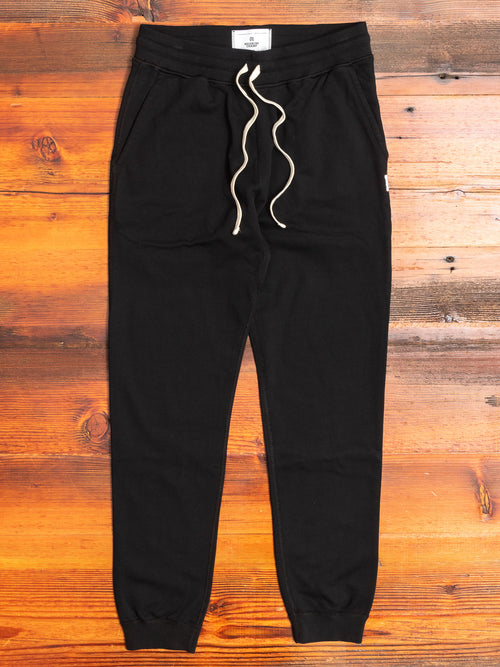 Slim Sweatpant in Black