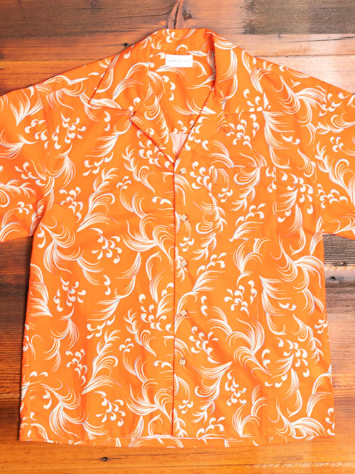 Camp Shirt in Orange