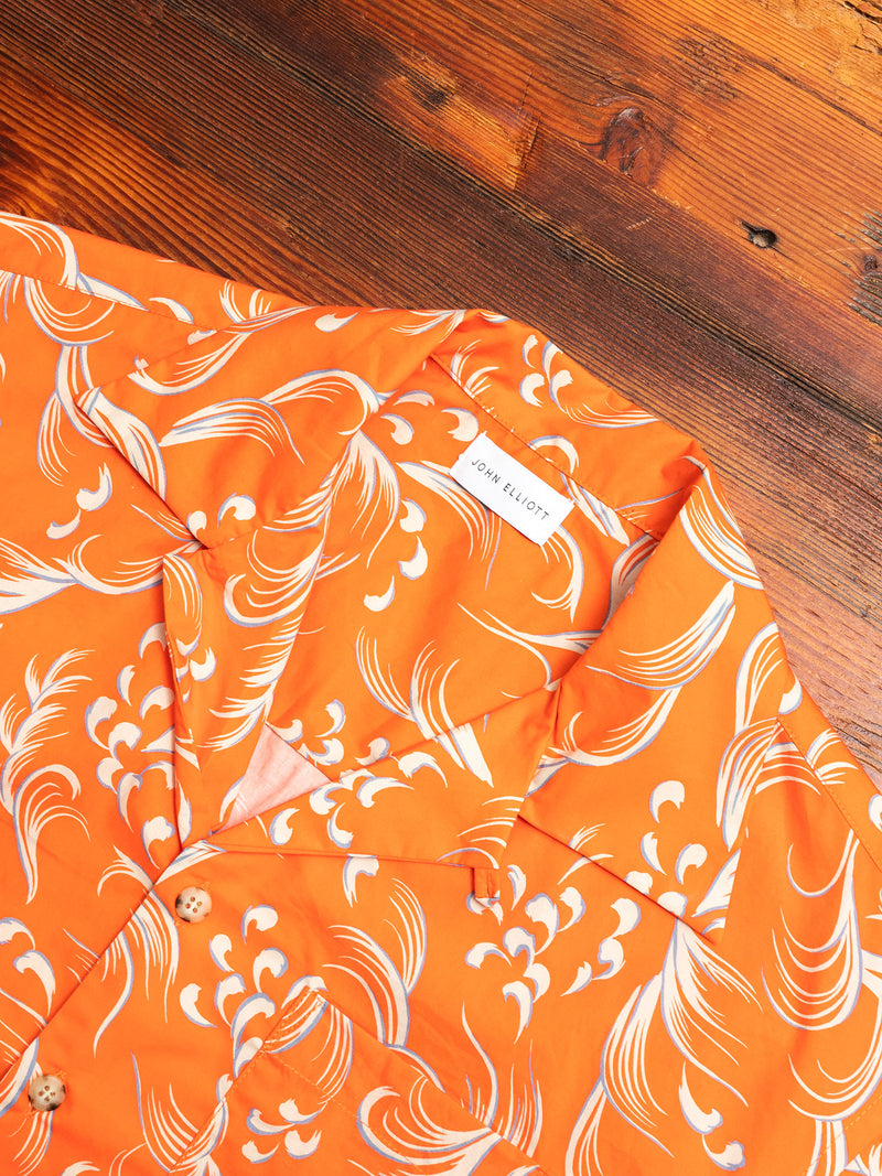 Camp Shirt in Orange