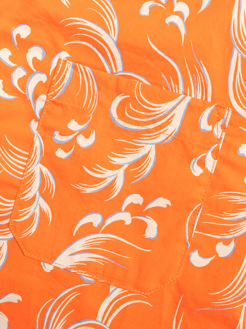 Camp Shirt in Orange