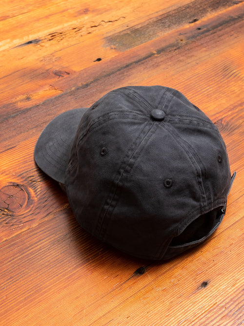 Dad Hat in Washed Black