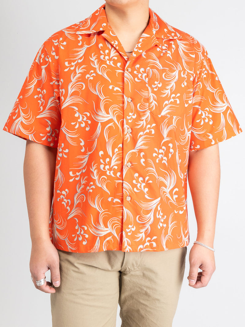 Camp Shirt in Orange