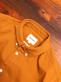 Anton Light Twill Shirt in Rufous Orange