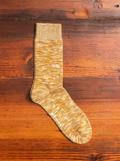 Bjarki Blend Socks in Chrome Yellow