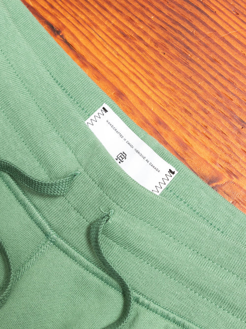 Lightweight Terry Sweatshort in Jade