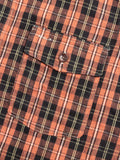 3022 Brushed Flannel Shirt in Salmon