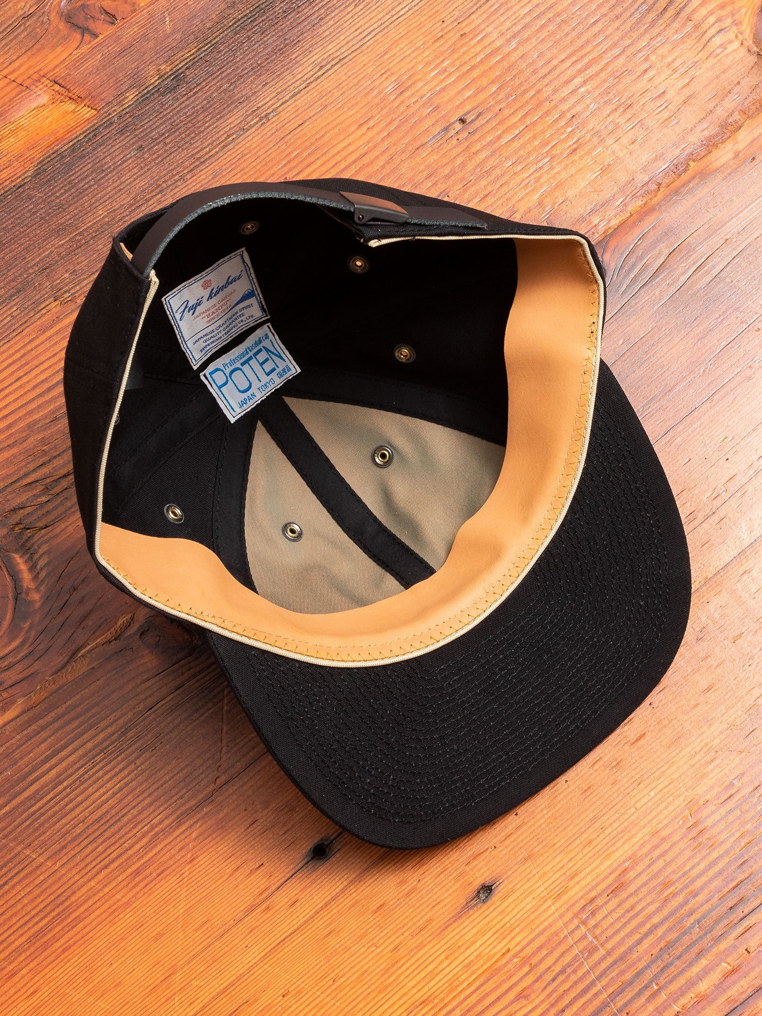 Fujikinbai Cap in Black – Blue Owl Workshop