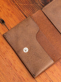 Compact Card Case in Choco
