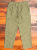 Baker Utility Military Pants in Olive