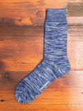 Bjarki Blend Socks in Broken Indigo