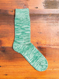 Bjarki Blend Socks in Leaf Green