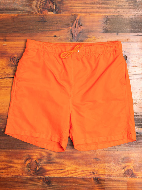 Hauge Swim Shorts in Rescue Orange