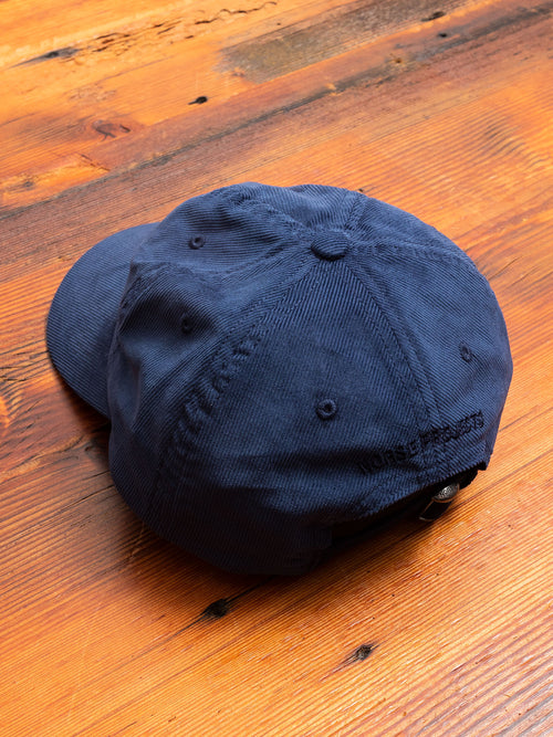 Baby Corduroy Sports Cap in Navy