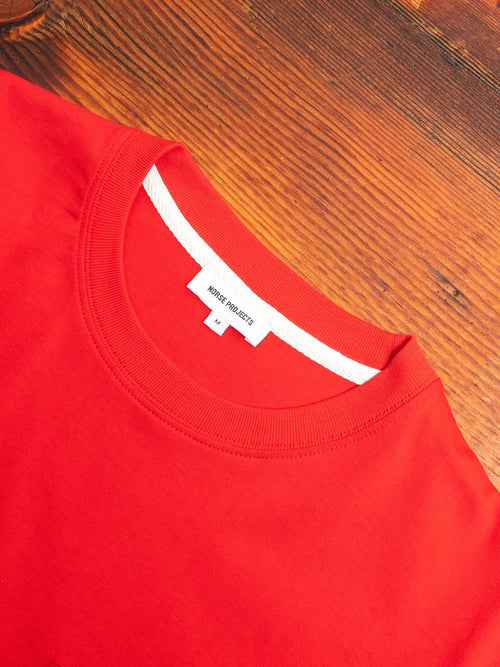 Johannes Pocket T-Shirt in Red