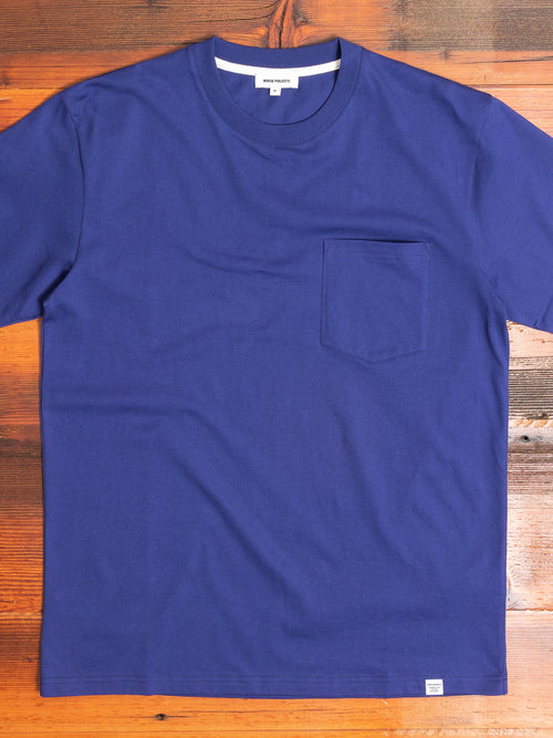 Johannes Pocket T-Shirt in Ultra Marine