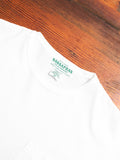 Chop Corner Pocket T-Shirt in White