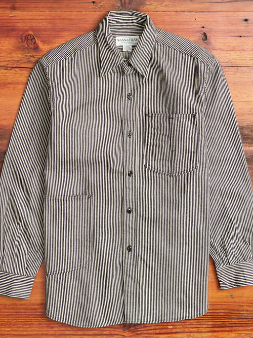 Diggin Shirt in 8oz Hickory Stripe