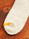 Slub Stripe 3/4 Sock in Beige
