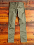 "Officer Trouser" in Olive Twill