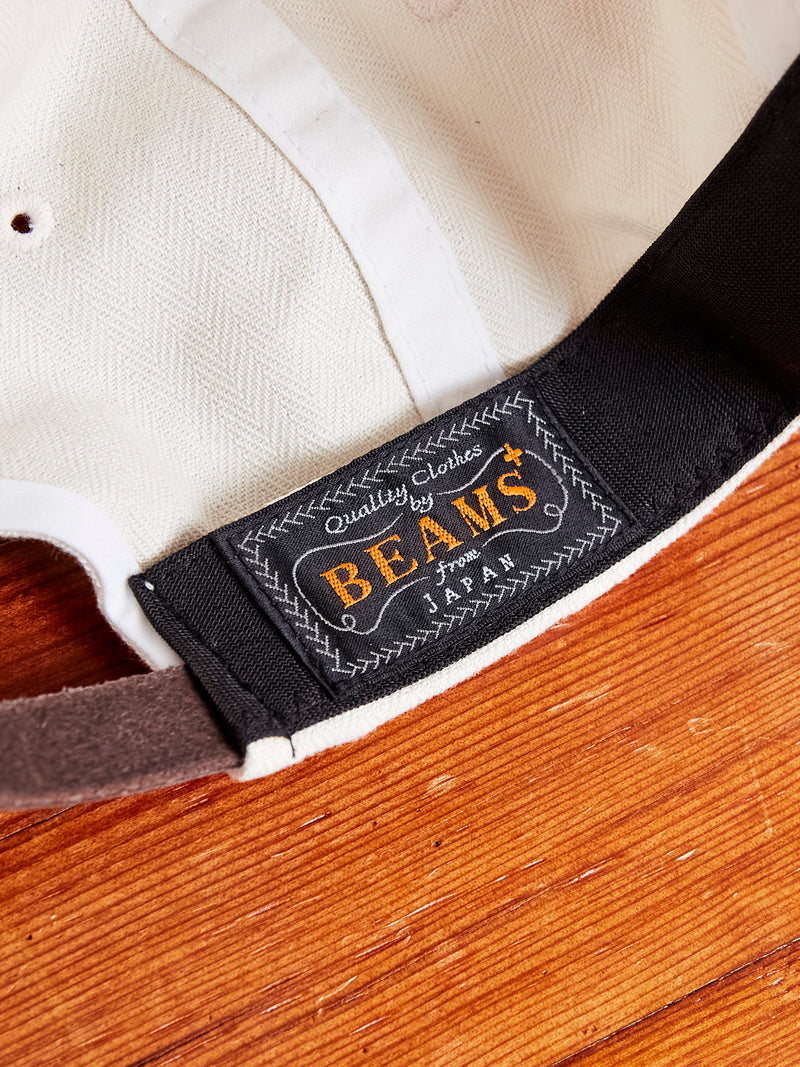 Cap Button Ivory 6-Panel HBT Cap in Ivory – Blue Owl Workshop