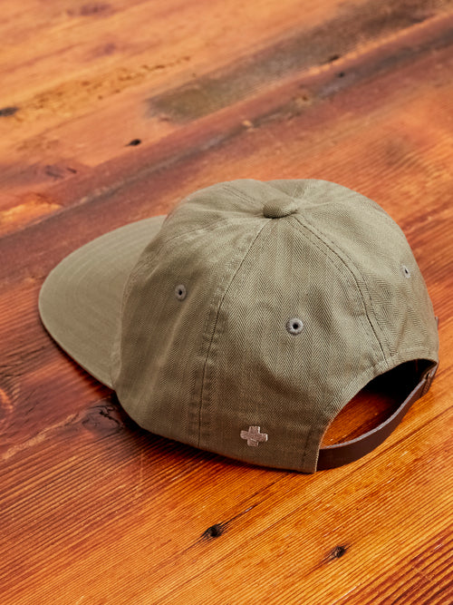 6-Panel HBT Cap in Olive