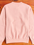 Japan-Made Fleece Crewneck in Pink