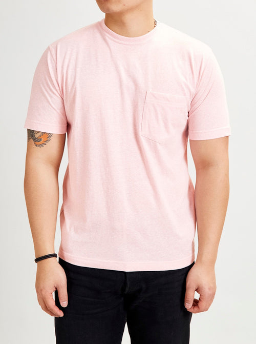 Pocket T-Shirt in Pink
