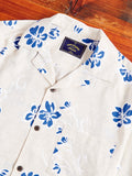 Canvas Button-Up Shirt in Blue