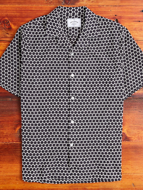 Folc Button-Up Shirt in Black