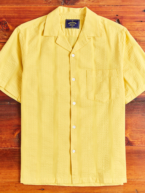 Praia Button-Up Shirt in Sunflower