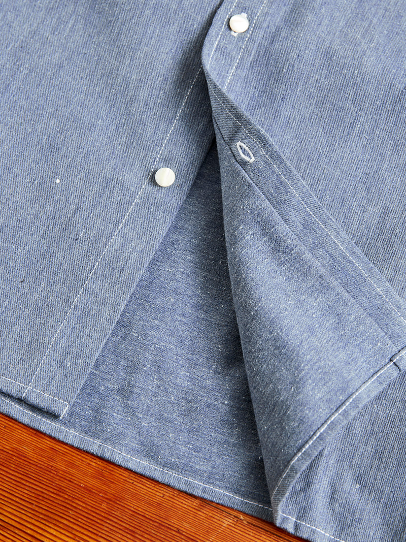 Selvedge Denim Khadi Denim Fabric Ecofriendly Handwoven