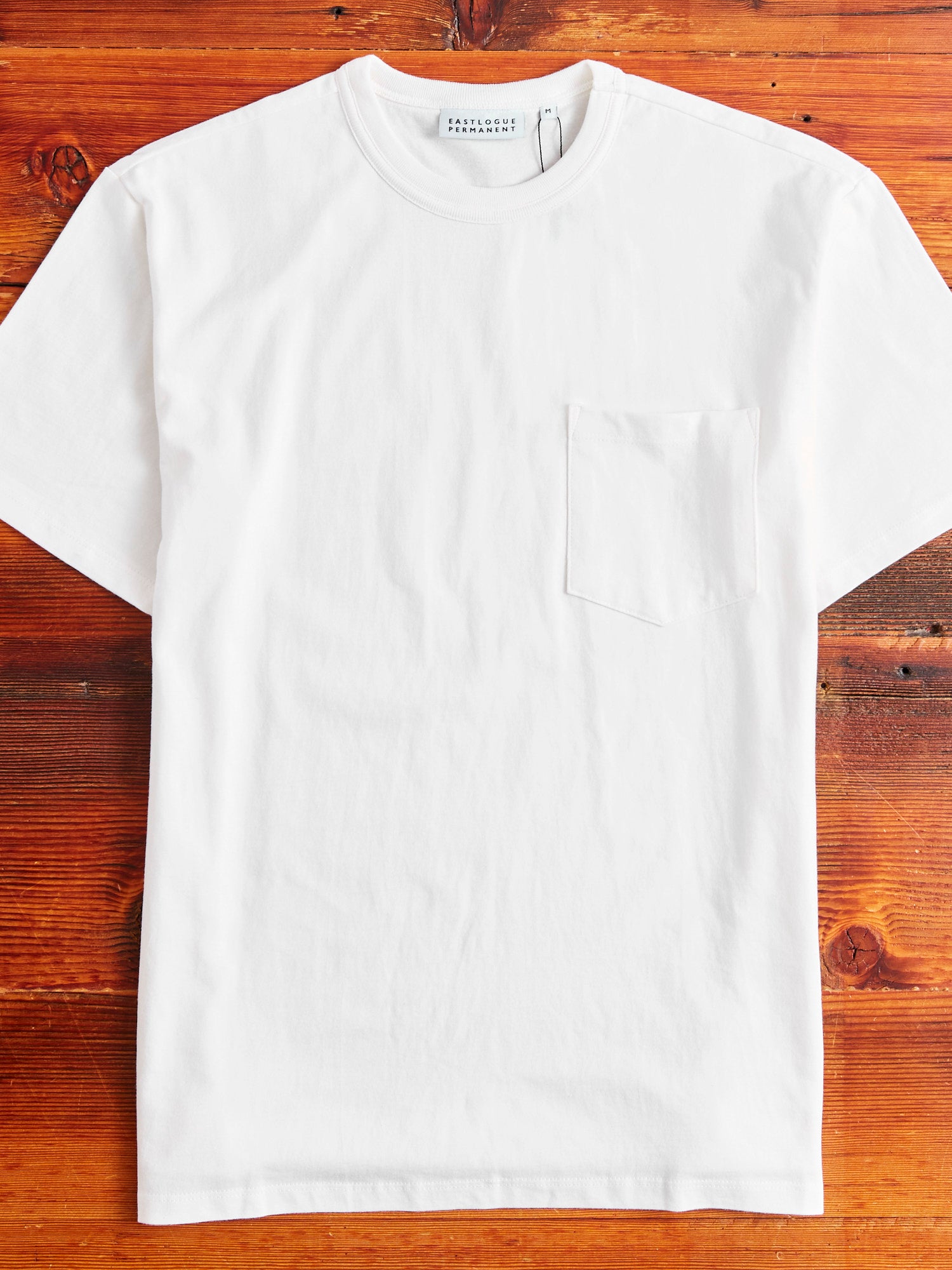 Pocket T-Shirt in Off White – Blue Owl Workshop