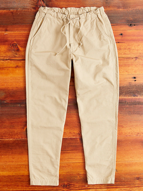 New Yorker Pants in Beige Ripstop