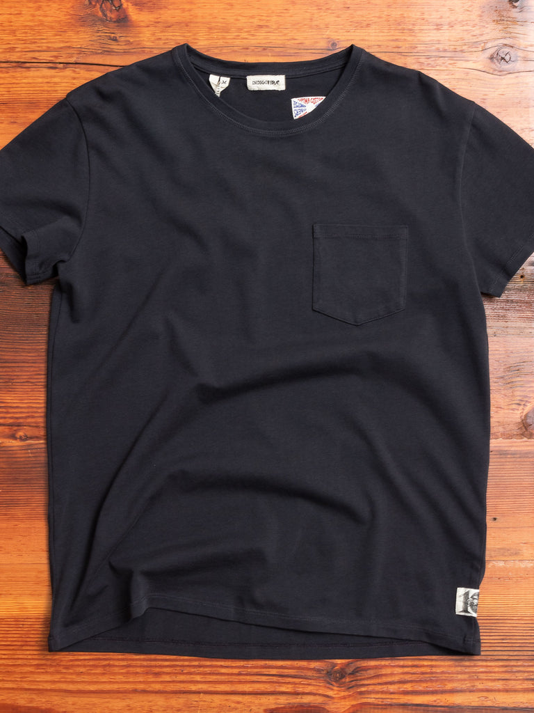 Wilson Pocket T-Shirt in Vintage Black