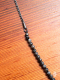Gemstone & Silver Chain Necklace in Labradorite