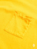 Tube Knit Pocket T-Shirt in Mango