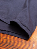 Tube Knit Pocket T-Shirt in Moon Blue