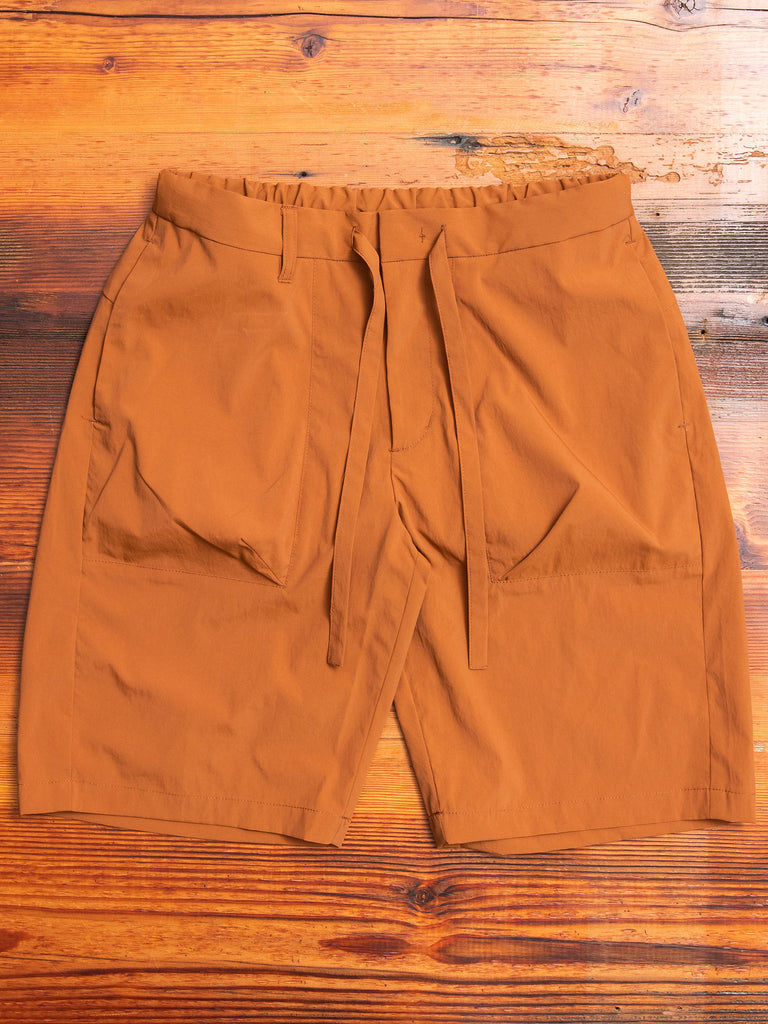 Relaxed Shorts in Orange