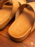 Hand Molded Sandal in Natural