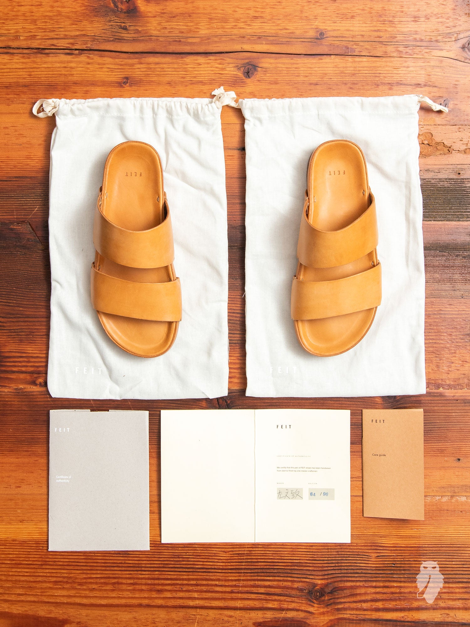 Feit Hand Molded Sandal in Natural - Blue Owl – Blue Owl Workshop