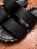 Hand Molded Sandal in Black