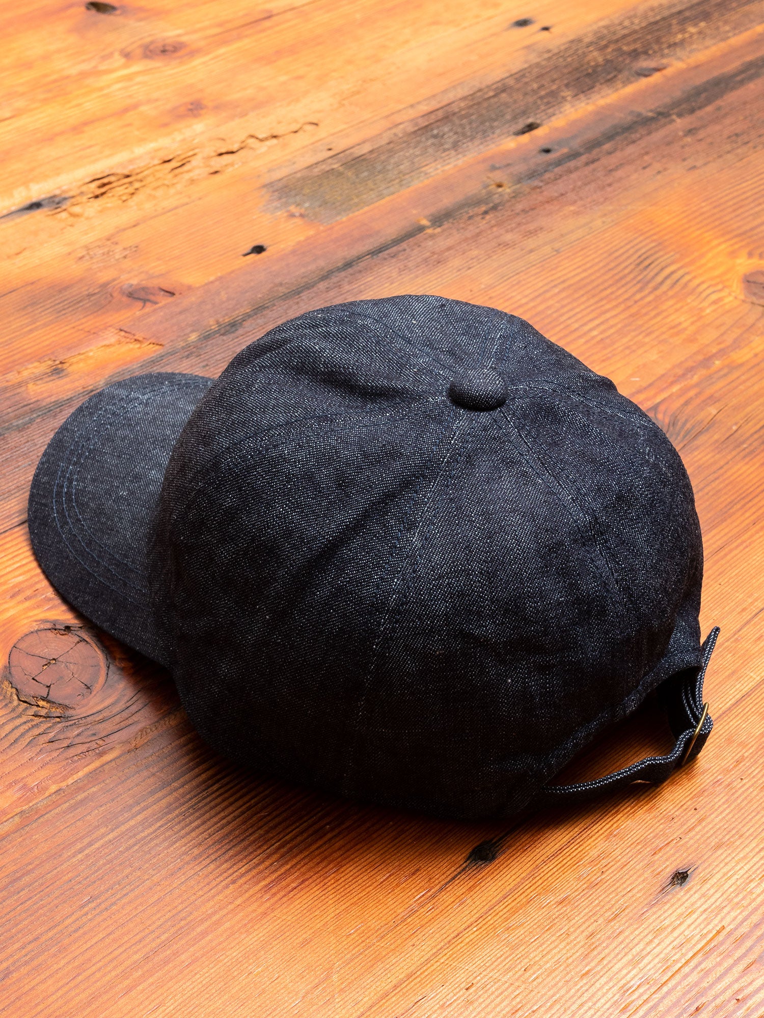 6209 Denim Baseball Cap in Indigo Blue – Blue Owl Workshop