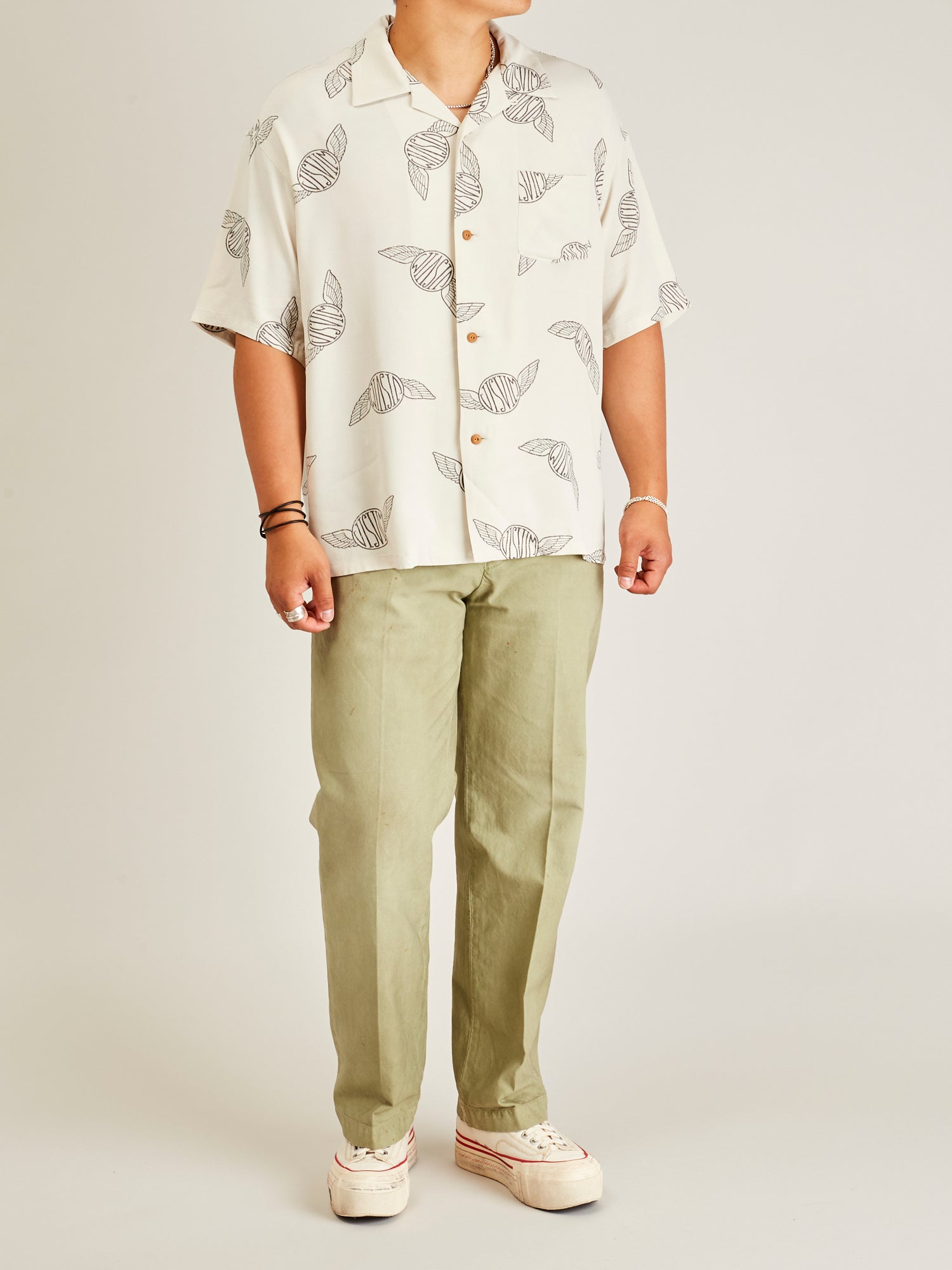 Wallis Shirt S/S in Ivory – Blue Owl Workshop